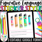 Figurative Language Digital Activity Sticker Style - Googl