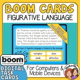 Figurative Language (with Paragraphs) Digital Boom Cards
