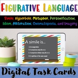 Figurative Language Digital Boom Cards- Distance Learning