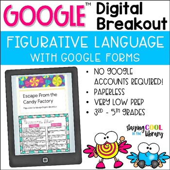 Preview of Figurative Language - Digital Breakout for Google Forms
