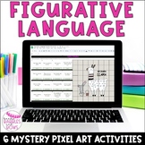 Figurative Language Digital Mystery Pixel Art