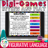 Figurative Language Digital Review Game & Interactive Acti