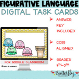 Figurative Language Digital Task Cards | Metaphors, Simile