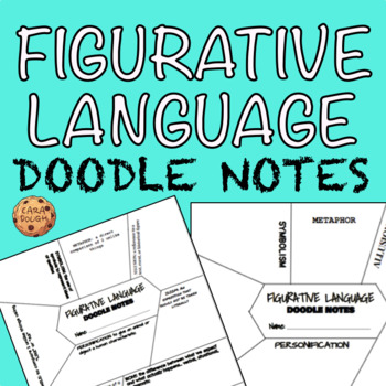 Preview of Figurative Language - Doodle Notes