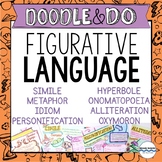 Figurative Language Activities - ELA Doodle Notes and Lear