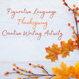 Figurative Language Fall/Thanksgiving RAFT Creative Writin