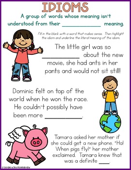 Figurative Language Flip by Teaching With Mountain View | TPT