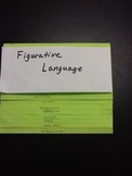 Figurative Language Foldable with Frayer Model Graphic Organizers