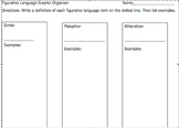 Figurative Language Graphic Organizer