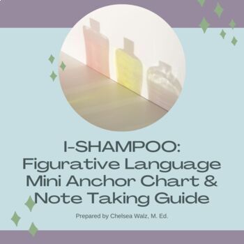 Preview of Figurative Language: I-SHAMPOO | Anchor Chart & Note Taking Guide