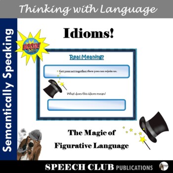 Preview of Figurative Language: Idioms