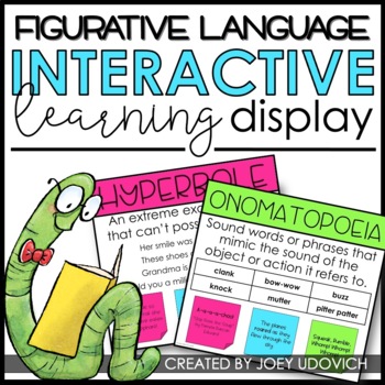 Preview of Figurative Language: Interactive Bulletin Board
