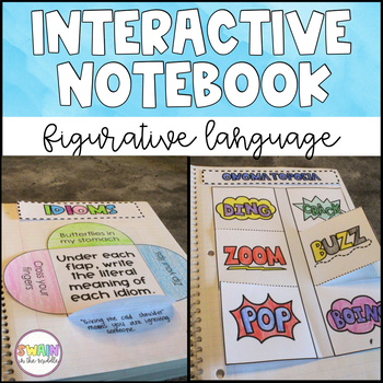 Preview of Figurative Language Interactive Notebook