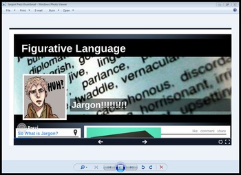 Preview of Figurative Language- Jargon