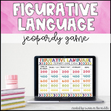 Figurative Language Jeopardy Game (Distance Learning)