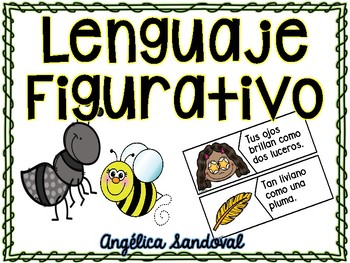 Preview of Figurative Language Lenguaje figurativo