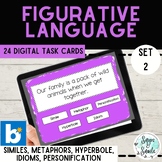 Figurative Language Digital Task Cards for Boom™ Learning - Set 2