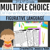 Figurative Language Passages Multiple Choice - 3rd and 4th