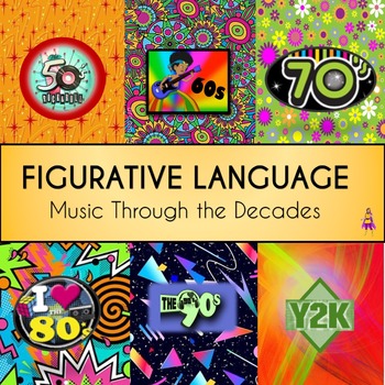 Preview of Figurative Language:  Music Through the Decades