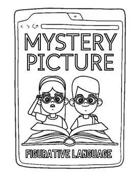 Preview of Figurative Language Mystery Picture (Christmas)