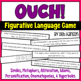 Figurative Language OUCH Game for 3rd, 4th, and 5th Grades