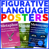 Figurative Language POSTERS: Metaphor, Simile, Paradox, Ox