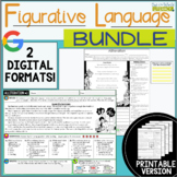 Figurative Language Passages - Bundle - 2 Digital and 2 Pr