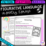 Figurative Language Reading Passages Worksheets Poetry RL.