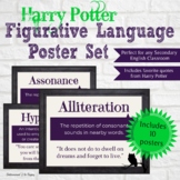 Figurative Language Poster Set -- Harry Potter