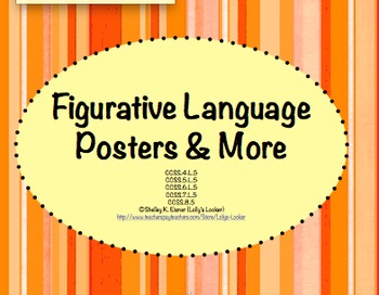 Preview of Figurative Language Posters and More