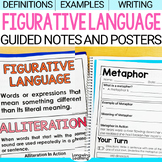 Figurative Language Posters and Worksheets to Identify Fig