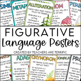 Figurative Language Posters in Watercolor