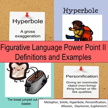 Preview of Figurative Language Power Point 2