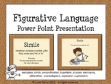 Figurative Language Power Point - Definitions and Illustra