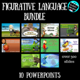 Figurative Language PowerPoint Lessons Bundle