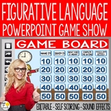Figurative Language PowerPoint Game Show - an Editable Jeo