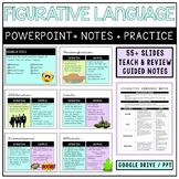 Figurative Language Powerpoint and Guided Notes- Teach and