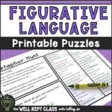 Figurative Language Practice Worksheets