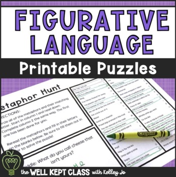 Preview of Figurative Language Practice Worksheets