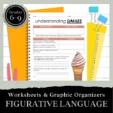 Figurative Language Practice Worksheets & Graphic Organizers