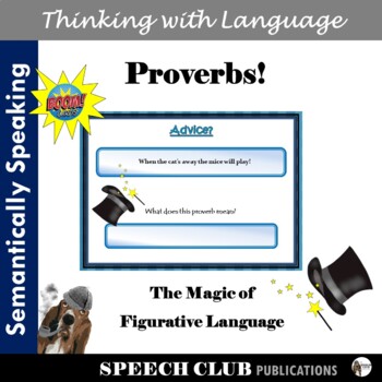 Preview of Figurative Language: Proverbs