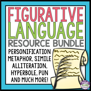 Preview of Figurative Language Activities and Assignments Bundle - Literary Devices