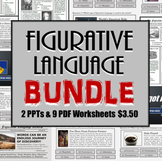 Figurative Language Review Bundle