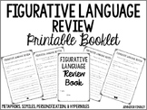 Figurative Language Review Printable Booklet