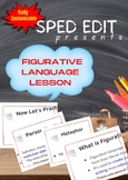 Figurative Language Review & Summer Skills for Special Edu