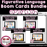 Figurative Language | SPANISH Boom Cards BUNDLE | Distance