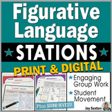 Figurative Language STATIONS - Print & DIGITAL