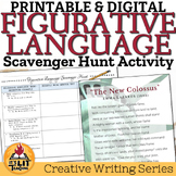 Figurative Language Scavenger Hunt Activity | Printable & Digital
