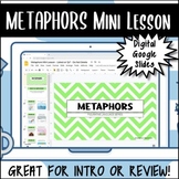 Figurative Language Series: METAPHORS PowerPoint/Google Sl