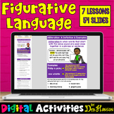 Figurative Language: Seven Digital Lessons Compatible with